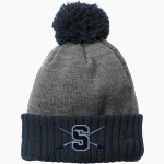 Saints Peter and Paul Sabres New Era Colorblock Cuffed Beanie Front Thumbnail