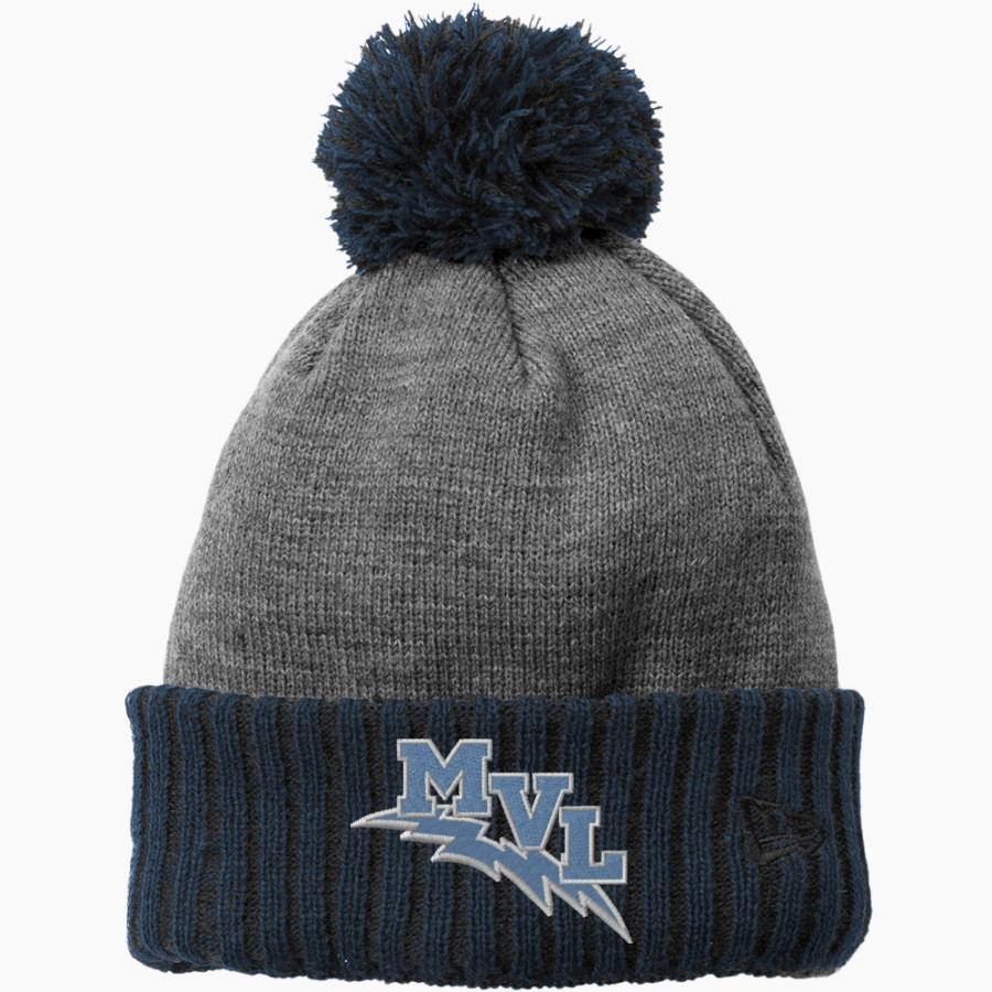 MVL Chargers New Era Colorblock Cuffed Beanie