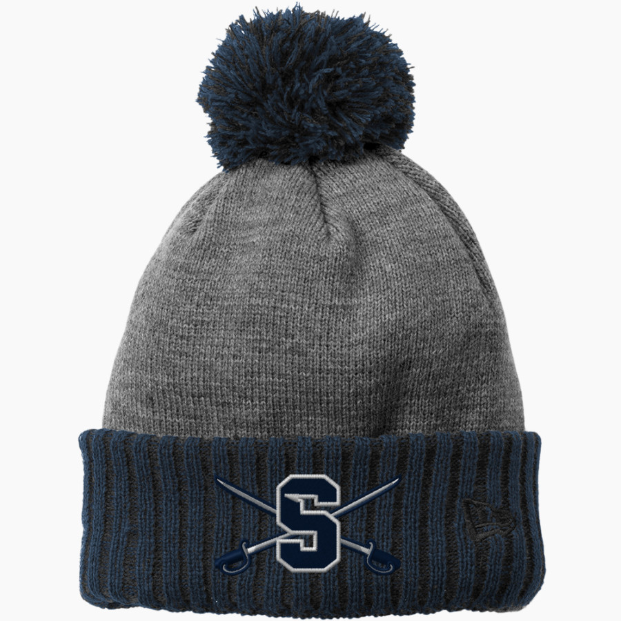 Saints Peter and Paul Sabres New Era Colorblock Cuffed Beanie