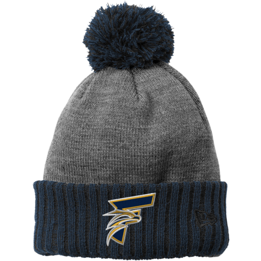 Frederick Pop Warner Golden Eagles <span class="pdp-name-mascot">Frederick Pop Warner Football Golden Eagles</span> New Era Colorblock Cuffed Beanie