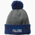 AMHERST HIGH SCHOOL FALCONS <span class="pdp-name-mascot">AMHERST FALCONS</span> New Era Colorblock Cuffed Beanie Front Thumbnail