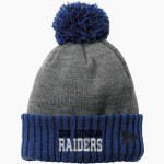 Zion Lutheran Raiders New Era Colorblock Cuffed Beanie Front Thumbnail