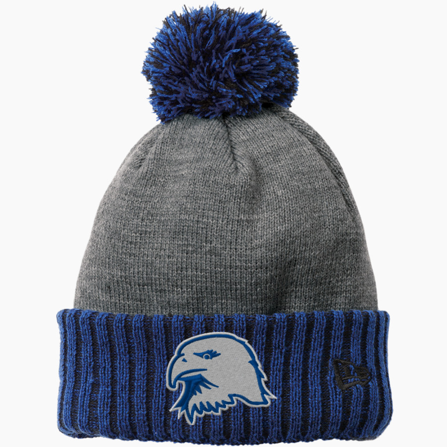 WORCESTER TECHNICAL HIGH SCHOOL EAGLES <span class="pdp-name-mascot">WORCESTER EAGLES</span> New Era Colorblock Cuffed Beanie