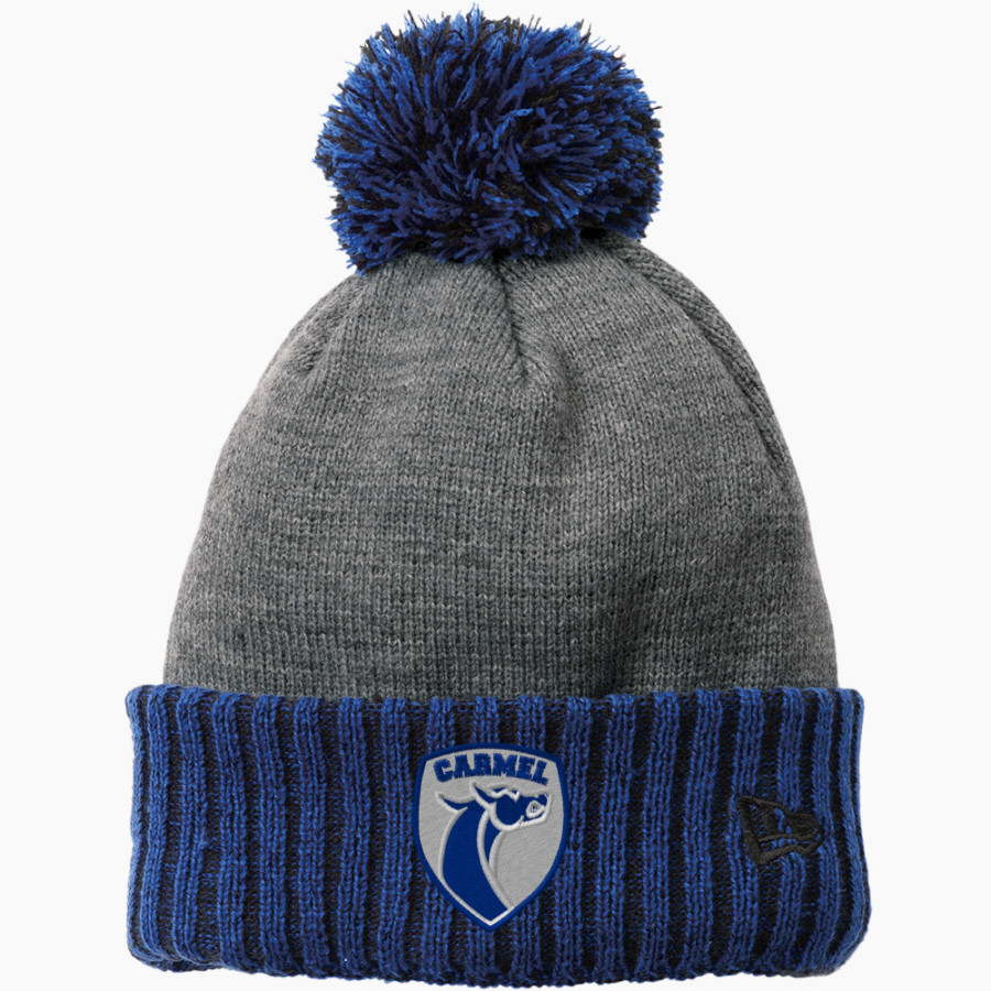 Carmel Greyhounds Greyhounds <span class="pdp-name-mascot">Carmel Greyhounds</span> New Era Colorblock Cuffed Beanie