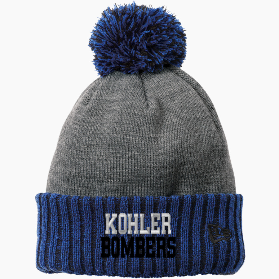 Kohler Bombers New Era Colorblock Cuffed Beanie