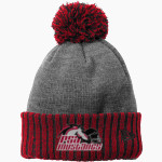 PSA Mustangs official sideline store <span class="pdp-name-mascot">PUTNAM SCIENCE ACADEMY Mustangs</span> New Era Colorblock Cuffed Beanie Front Thumbnail