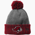 Benedictine University Mesa Redhawks <span class="pdp-name-mascot">Benedictine University Redhawks</span> New Era Colorblock Cuffed Beanie Front Thumbnail