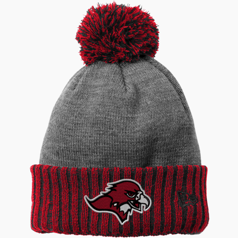 Benedictine University Mesa Redhawks <span class="pdp-name-mascot">Benedictine University Redhawks</span> New Era Colorblock Cuffed Beanie