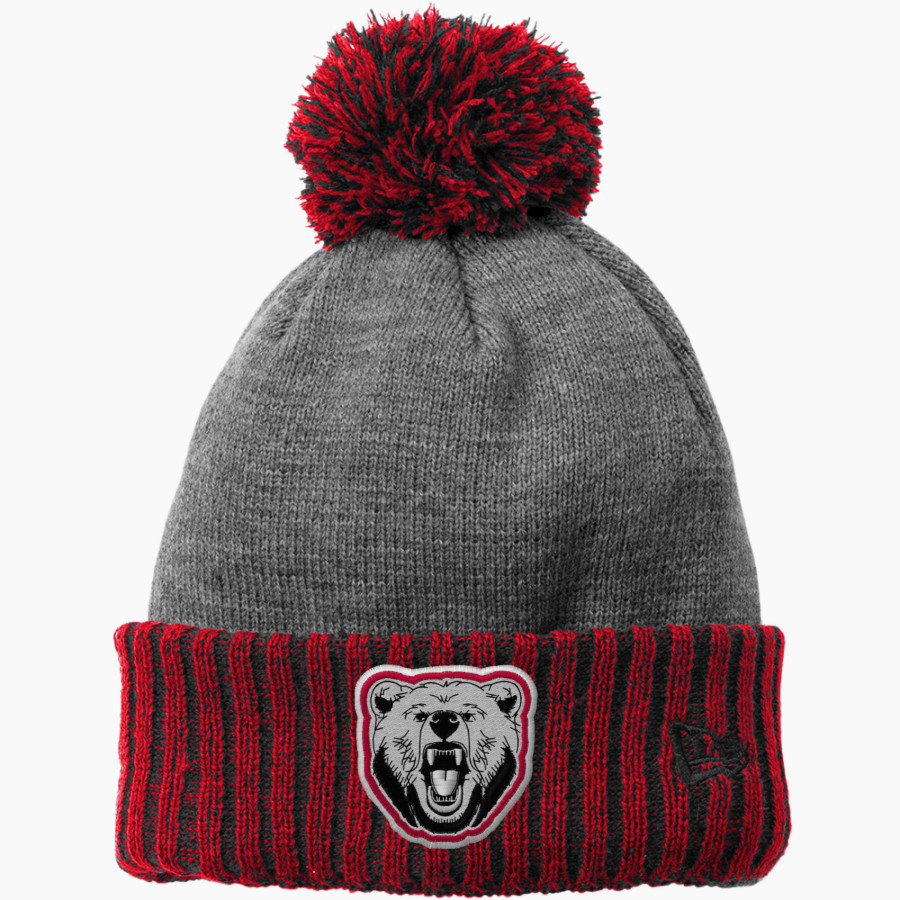 ATHOL HIGH SCHOOL Bears New Era Colorblock Cuffed Beanie