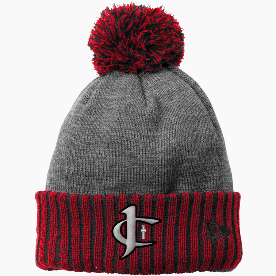 Jupiter Christian Eagles <span class="pdp-name-mascot">Jupiter Eagles</span> New Era Colorblock Cuffed Beanie
