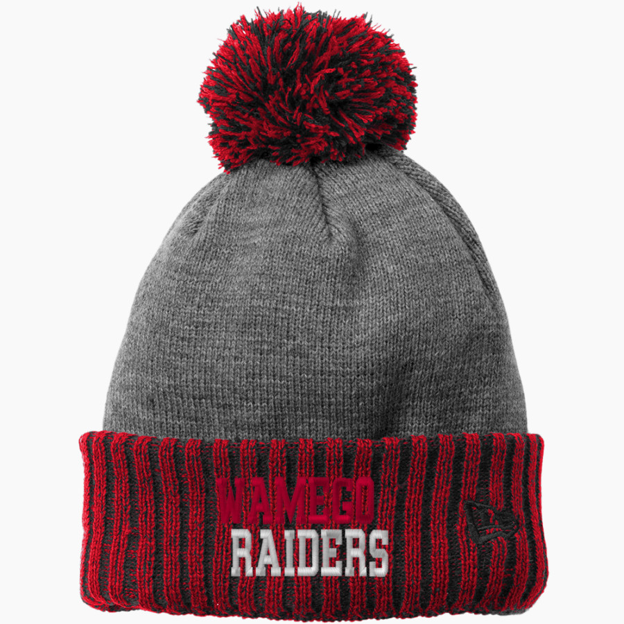 Wamego Raiders <span class="pdp-name-mascot">Wamego Raiders</span> New Era Colorblock Cuffed Beanie