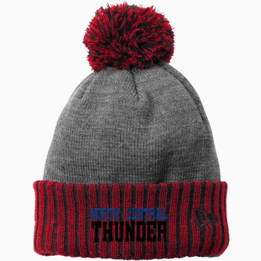 NORTH CENTRAL THUNDER New Era Colorblock Cuffed Beanie