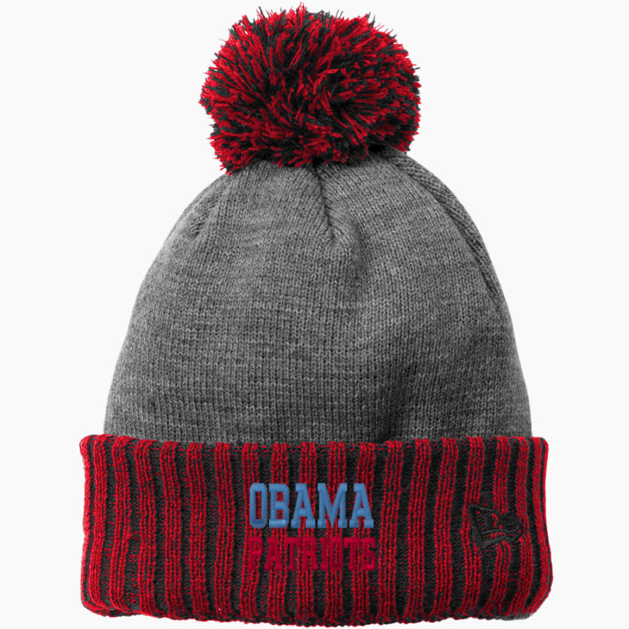 Obama Patriots <span class="pdp-name-mascot">Michelle Obama School of Technology and the Arts Patriots</span> New Era Colorblock Cuffed Beanie