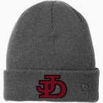 Jamesville DeWitt Red Rams New Era Speckled Beanie Front Thumbnail