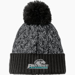 Providence Stallions <span class="pdp-name-mascot">Providence Stallions</span> New Era Marled Knit Pom Beanie Front Thumbnail