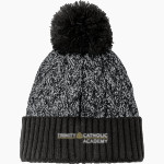 Trinity Catholic Trinity Catholic New Era Marled Knit Pom Beanie Front Thumbnail