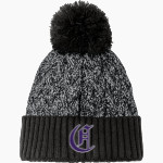 Carlsbad Lancers New Era Marled Knit Pom Beanie Front Thumbnail