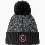 Centenary Gents New Era Marled Knit Pom Beanie Front Thumbnail