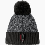Roxbury Latin <span class="pdp-name-mascot">Roxbury Latin Foxes</span> New Era Marled Knit Pom Beanie Front Thumbnail