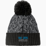 Oak Grove Grizzlies <span class="pdp-name-mascot">Oak Grove Grizzlies</span> New Era Marled Knit Pom Beanie Front Thumbnail