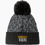 Roosevelt Roughriders New Era Marled Knit Pom Beanie Front Thumbnail