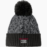 Warren Elementary Cubs <span class="pdp-name-mascot">Warren Elementary School Cubs</span> New Era Marled Knit Pom Beanie Front Thumbnail