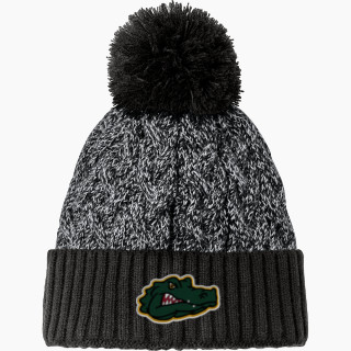 New Era Marled Knit Pom Beanie