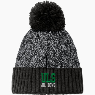 New Era Marled Knit Pom Beanie