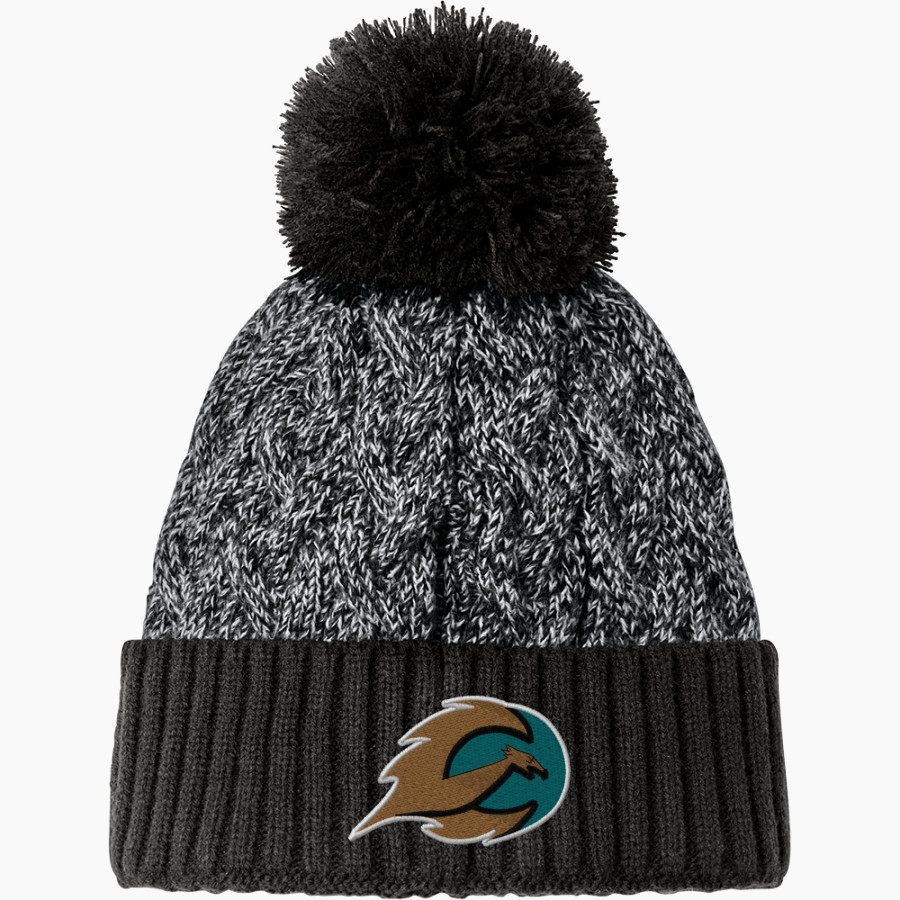 Eastmark Firebirds The Online Store <span class="pdp-name-mascot">Eastmark Firebirds</span> New Era Marled Knit Pom Beanie