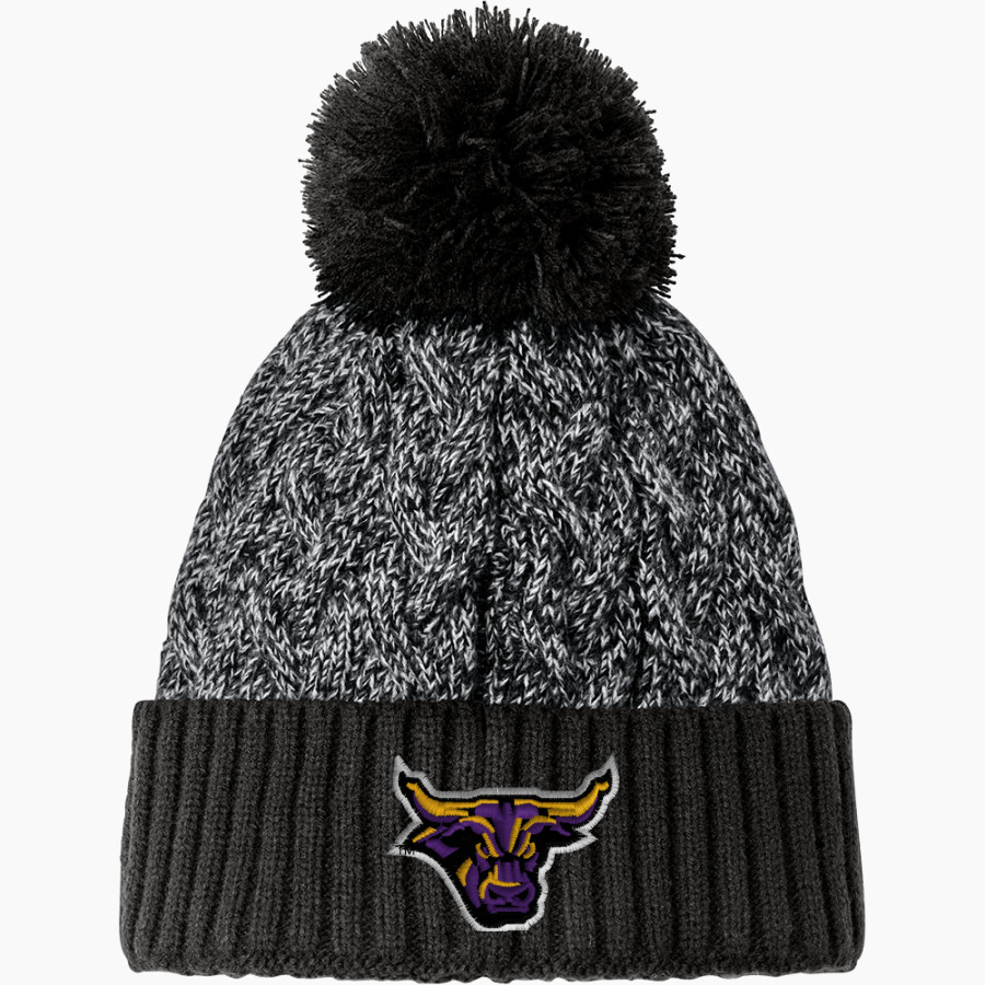 Minnesota State University Mankato <span class="pdp-name-mascot">Minnesota State Mavericks</span> New Era Marled Knit Pom Beanie
