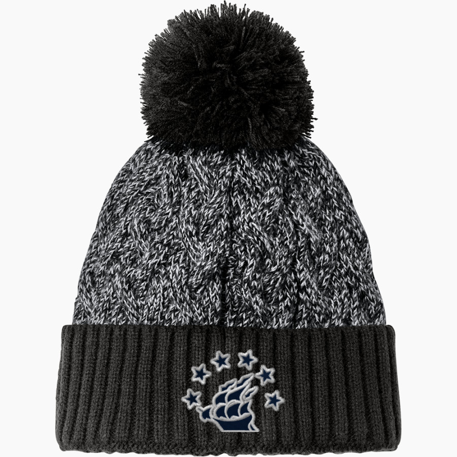 Hudson Explorers <span class="pdp-name-mascot">Hudson Explorers</span> New Era Marled Knit Pom Beanie