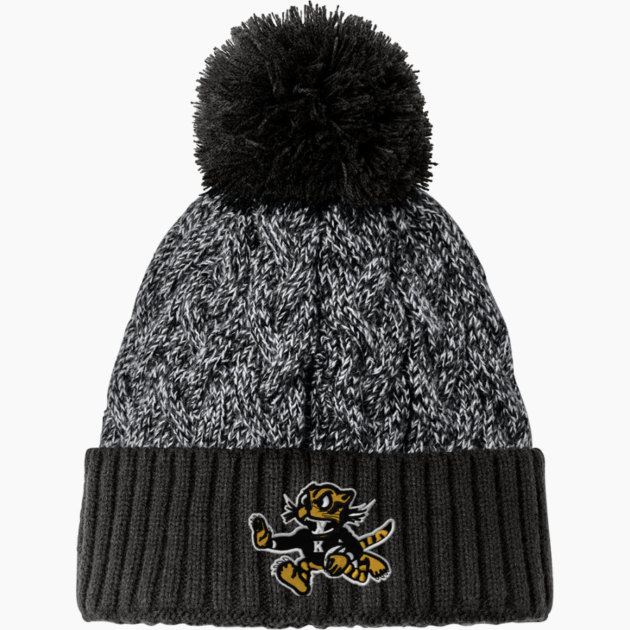 Fort Hays State University Tigers New Era Marled Knit Pom Beanie