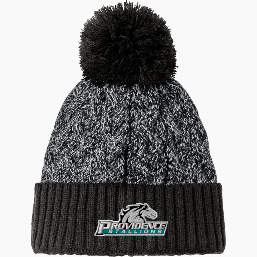 Providence Stallions <span class="pdp-name-mascot">Providence Stallions</span> New Era Marled Knit Pom Beanie