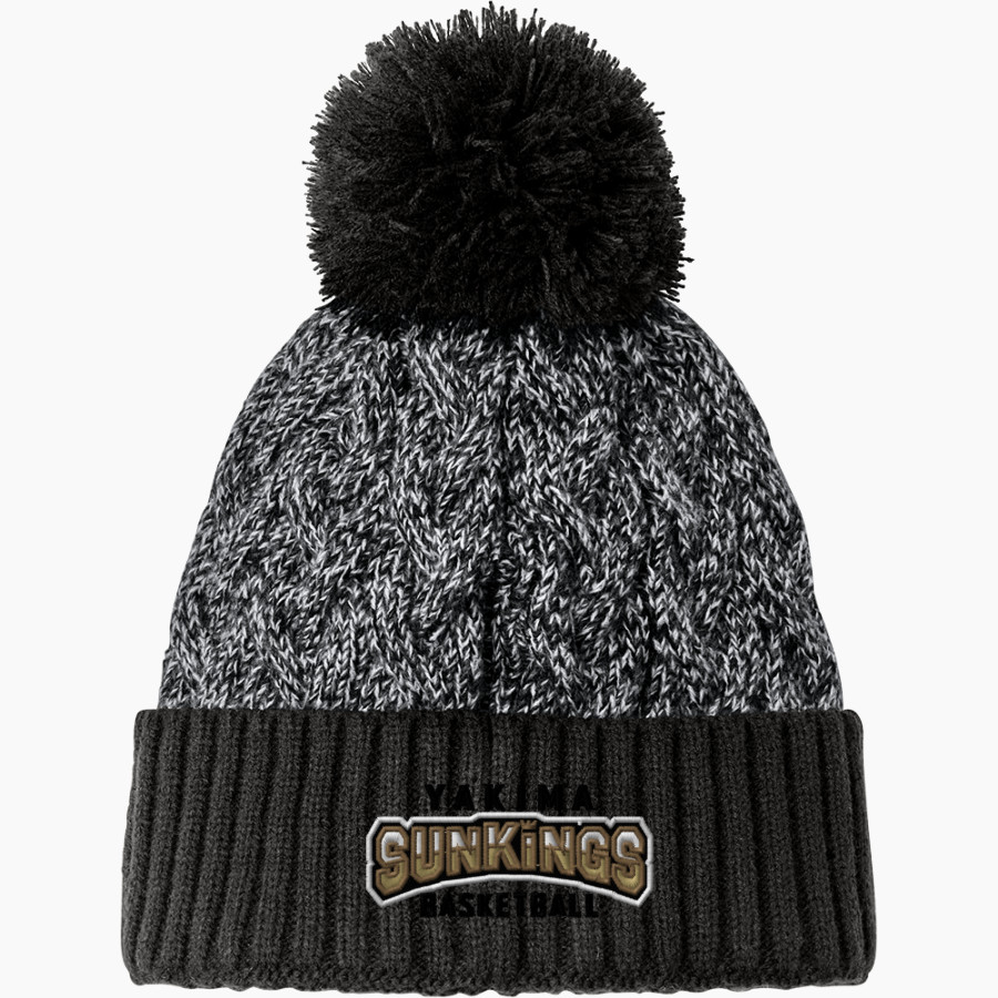 Yakima Sunkings Sunkings New Era Marled Knit Pom Beanie