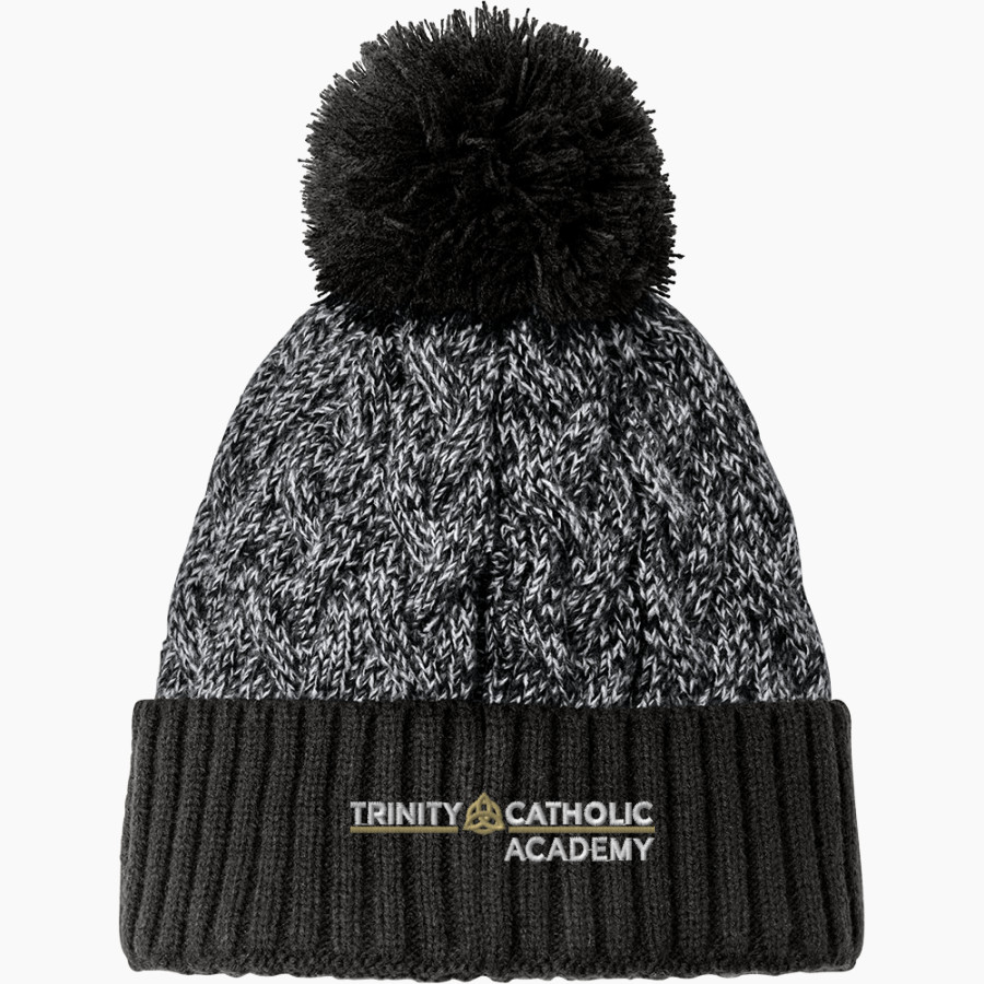 Trinity Catholic Trinity Catholic New Era Marled Knit Pom Beanie