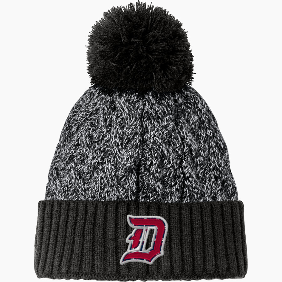 Dunedin Falcons <span class="pdp-name-mascot">Dunedin High School Falcons</span> New Era Marled Knit Pom Beanie