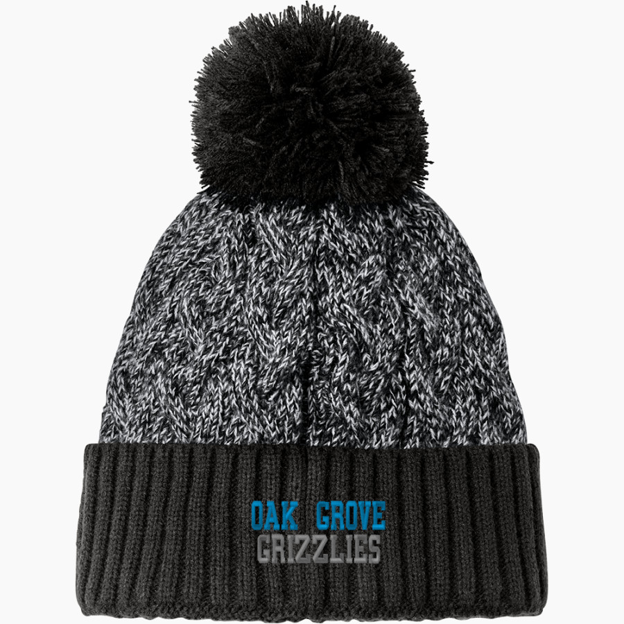 Oak Grove Grizzlies <span class="pdp-name-mascot">Oak Grove Grizzlies</span> New Era Marled Knit Pom Beanie