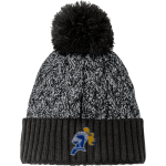 Castle Knights <span class="pdp-name-mascot">Castle Knights</span> New Era Marled Knit Pom Beanie Front Thumbnail