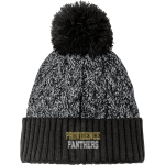 Providence Panthers <span class="pdp-name-mascot">Providence Panthers</span> New Era Marled Knit Pom Beanie Front Thumbnail