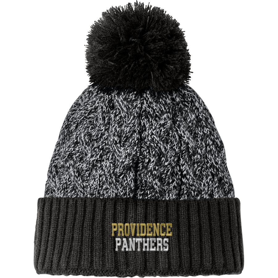 Providence Panthers <span class="pdp-name-mascot">Providence Panthers</span> New Era Marled Knit Pom Beanie