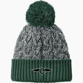 New Era Marled Knit Pom Beanie
