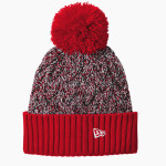 CROW HIGH SCHOOL Cougars Online Store New Era Marled Knit Pom Beanie Back Thumbnail