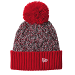 ST. ANDREW'S SCHOOL SAINTS <span class="pdp-name-mascot">ST. ANDREW'S SAINTS</span> New Era Marled Knit Pom Beanie Back Thumbnail