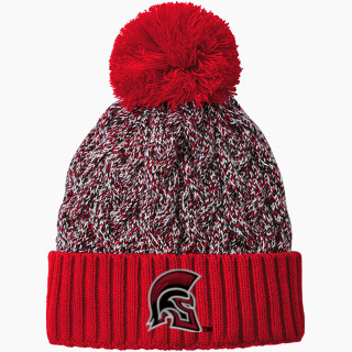 New Era Marled Knit Pom Beanie