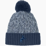 Mannion Mustangs <span class="pdp-name-mascot">Mannion Mustangs</span> New Era Marled Knit Pom Beanie Front Thumbnail