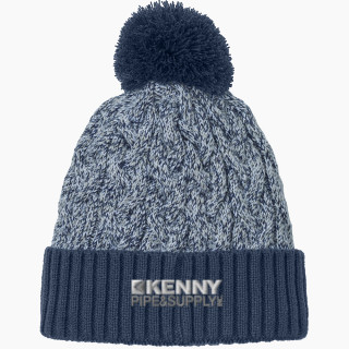 New Era Marled Knit Pom Beanie