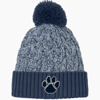 New Era Marled Knit Pom Beanie