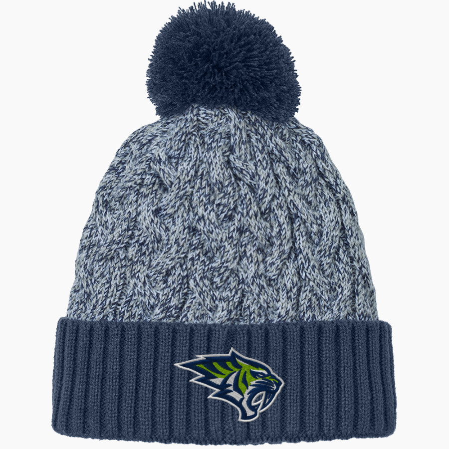 Summit Sabrecats <span class="pdp-name-mascot">Summit School Sabrecats</span> New Era Marled Knit Pom Beanie