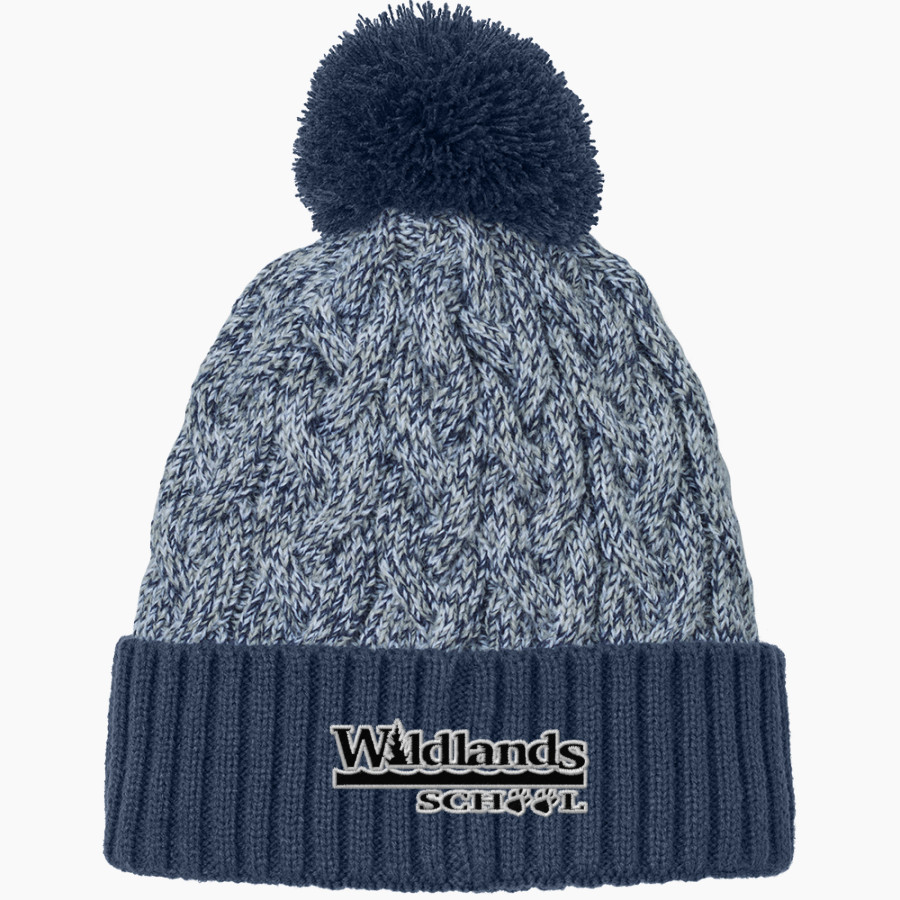 Wildlands Spaceducks New Era Marled Knit Pom Beanie