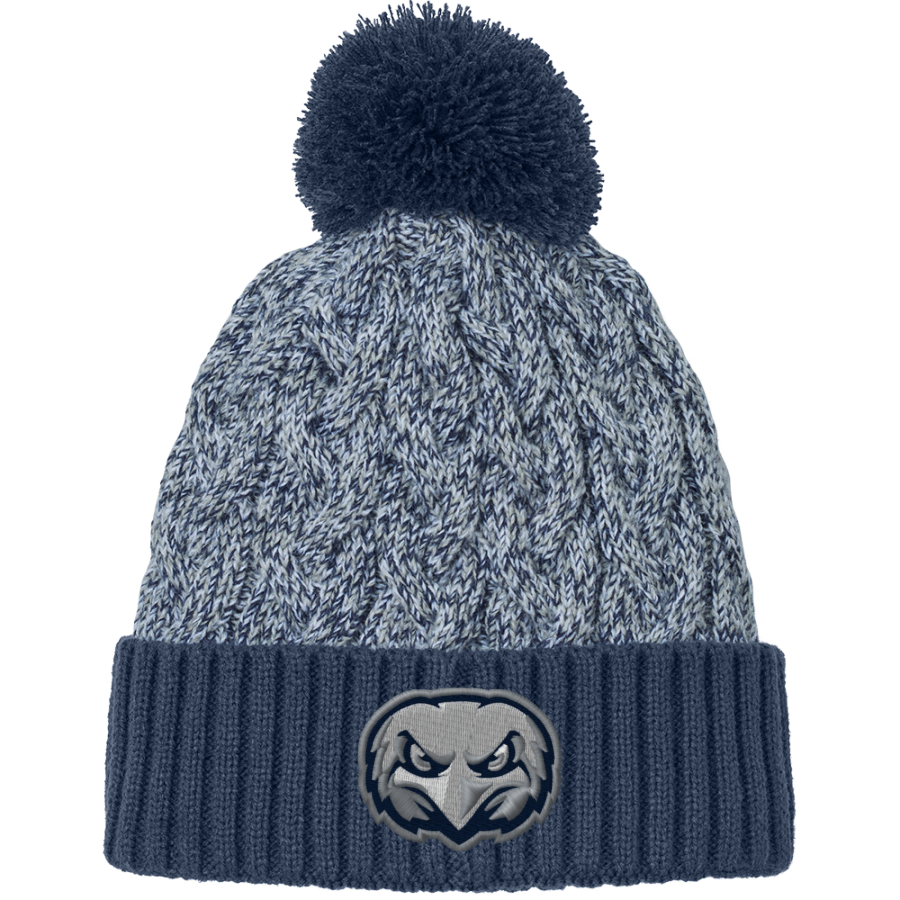 Legacy Eagles <span class="pdp-name-mascot">Legacy Charter Eagles</span> New Era Marled Knit Pom Beanie